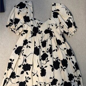 Sofie the Label Floral Puff Sleeve Dress